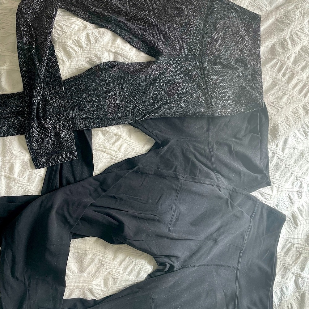 3 Lululemon leggings